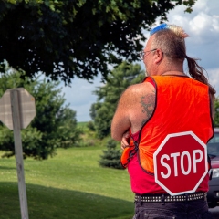 When Your Crossing Guard Drives a Harley -- You Pay Attention to Your Crossing Guard