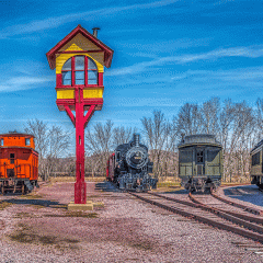 The Yard... at the Mid-Continent Railroad Museum